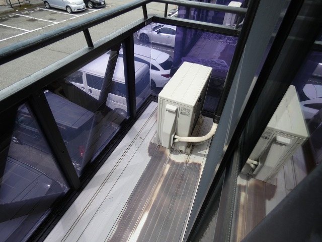 サンライズ大原Ｂ ベランダ