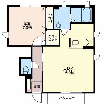 ウィズライフ　Ｂ 間取り