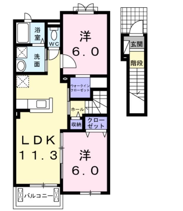 Casa　de patata 間取り