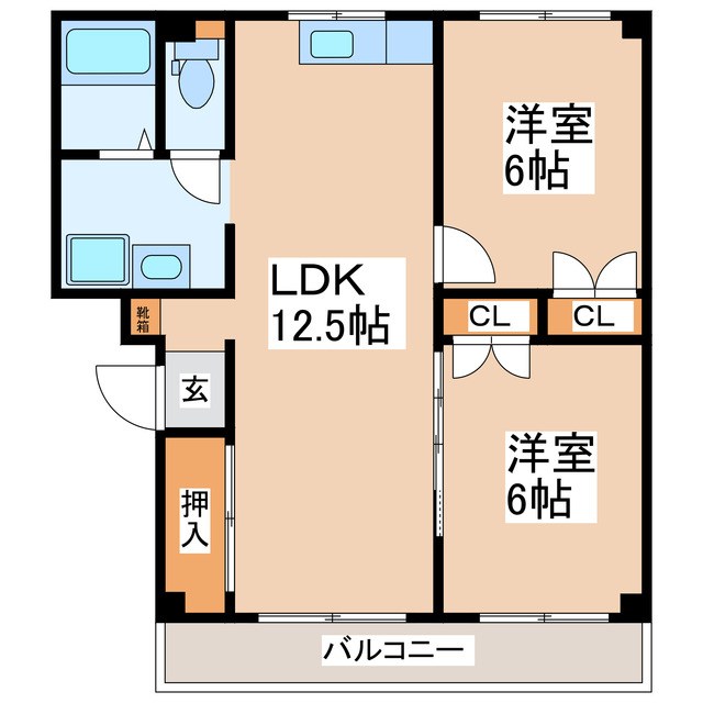 カーザはぎ 間取り