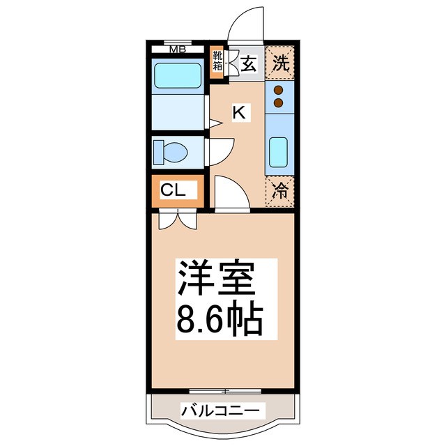 ピュア長地 間取り