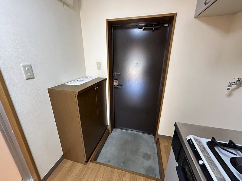 ピュア長地 玄関
