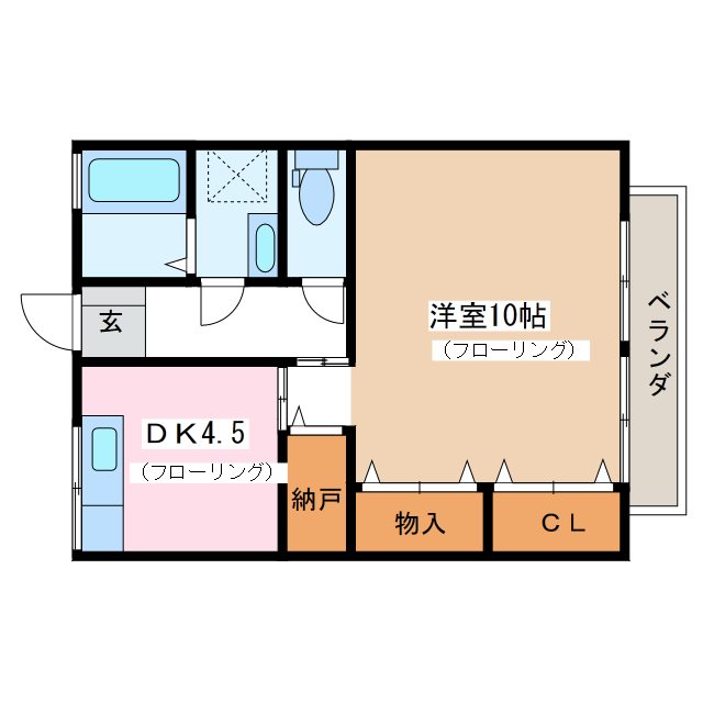 シティハイム高瀬 間取り