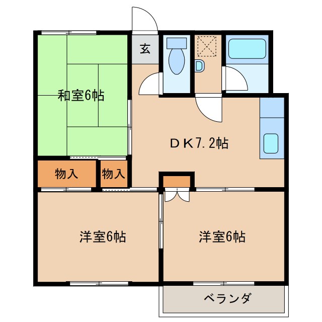 長野県東御市田中 間取り
