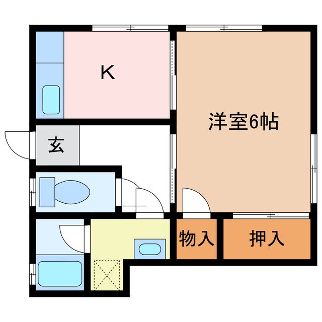 ヴィラ笠原 間取り