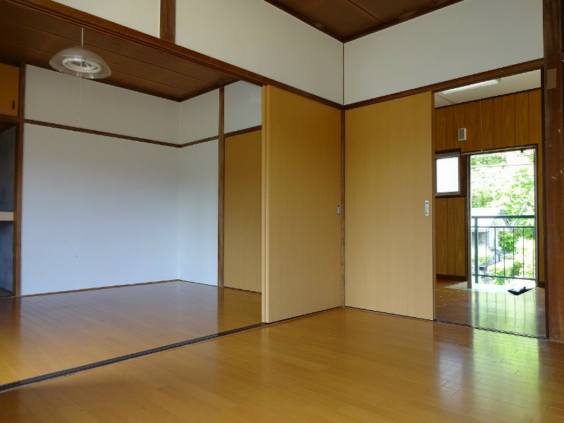 楓青山ハイツＢ ベッドルーム