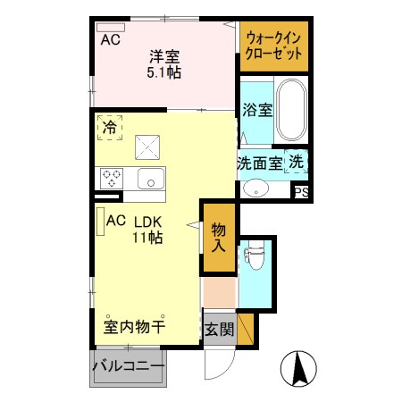 ナイスリバー 間取り