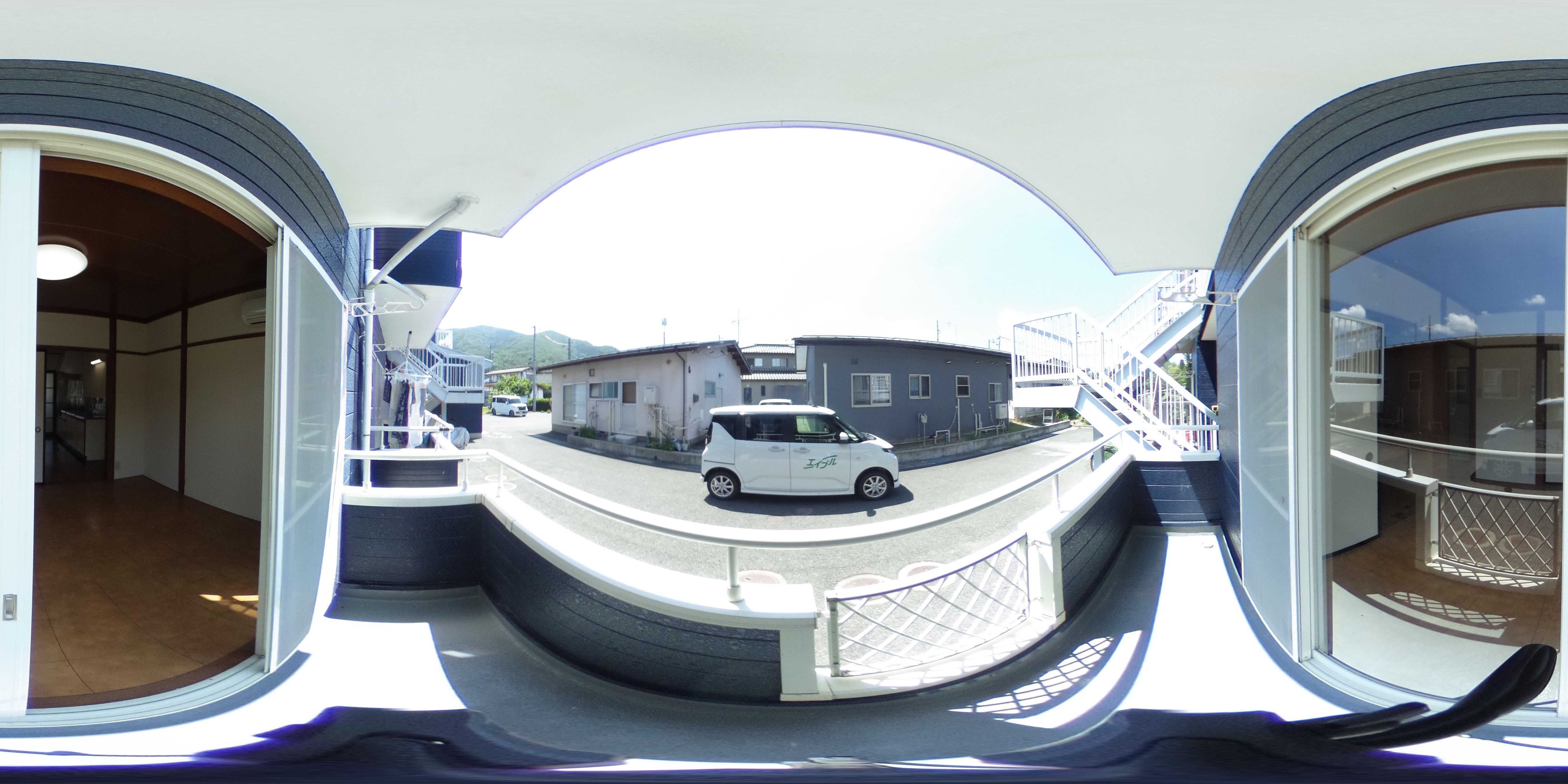 パールハイツ坂田 ベランダ