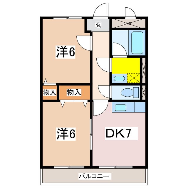 メゾン・つかさ 間取り