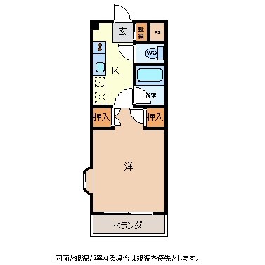 キャッスルヨシカワＢ 間取り