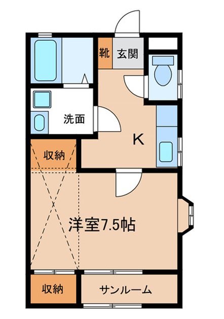 JAMBO　HOUSE 間取り