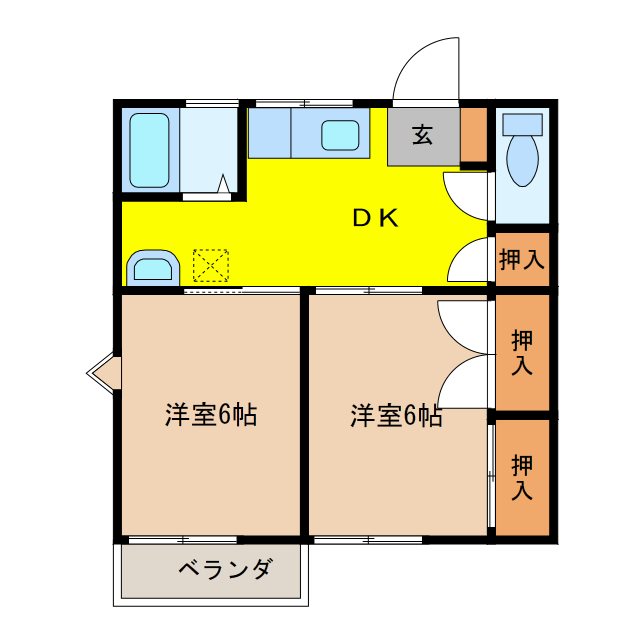 ラプラス大倉 間取り