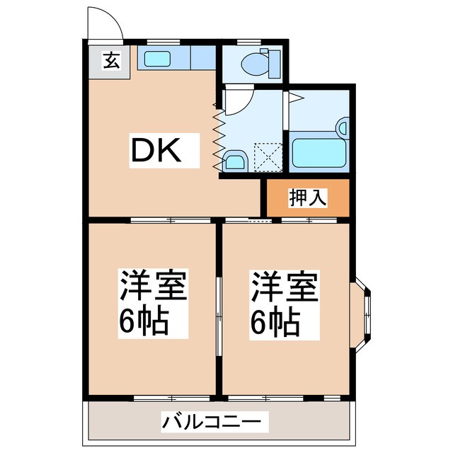 アップルハウスTAKEDA 間取り