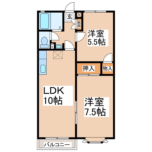 シャトーシャンボール 間取り