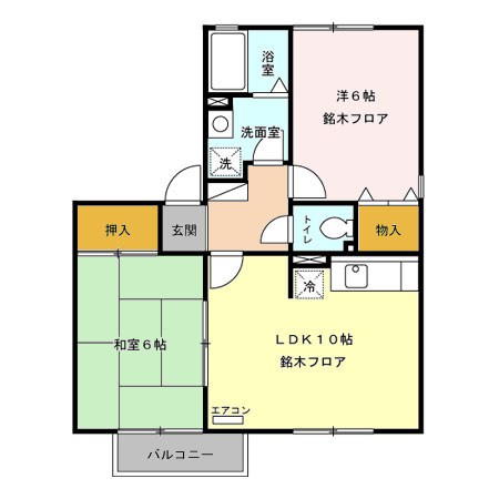 アスティオン　B棟 間取り