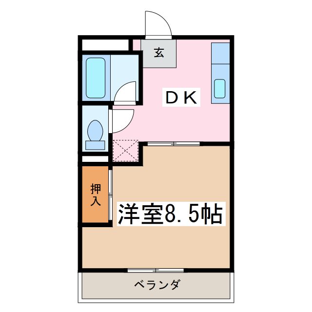 クロックパレス 間取り