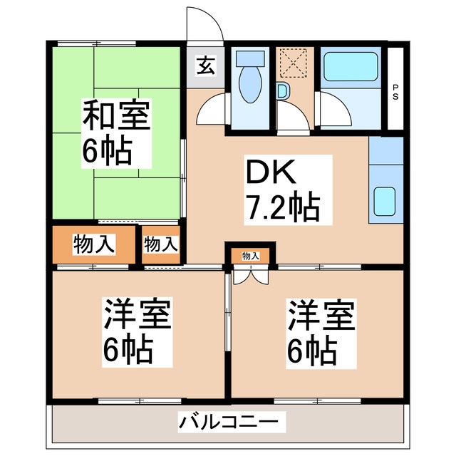 長野県東御市田中 間取り
