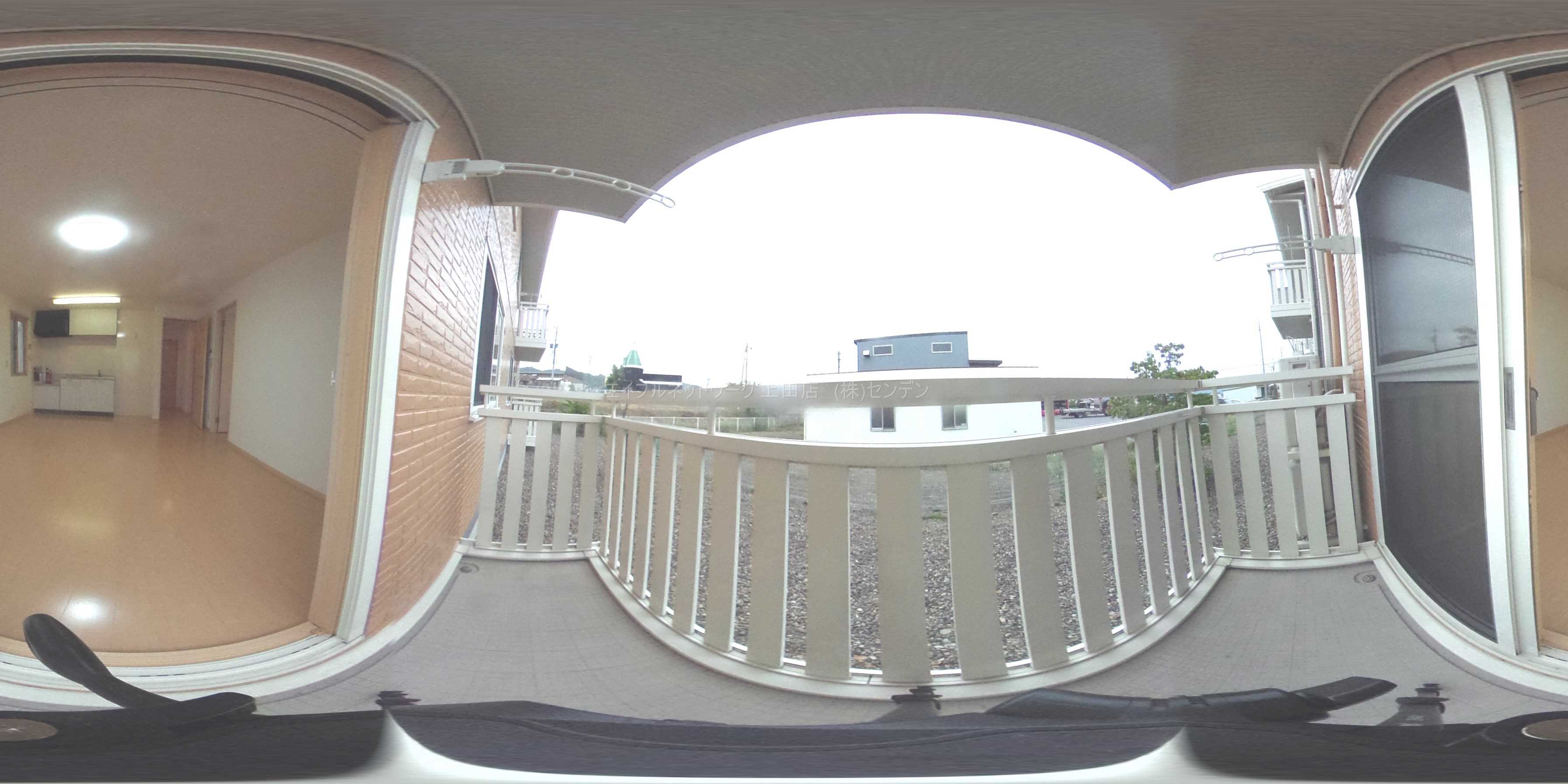 セジュールあやめA ベランダ