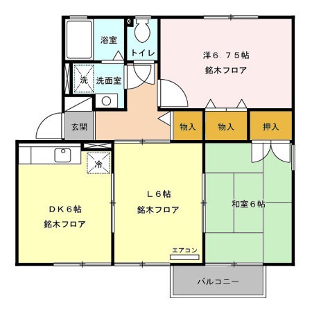 アスティオン　Ａ棟 間取り