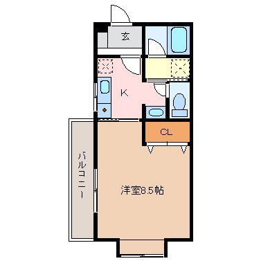 アルプスコーポ 間取り