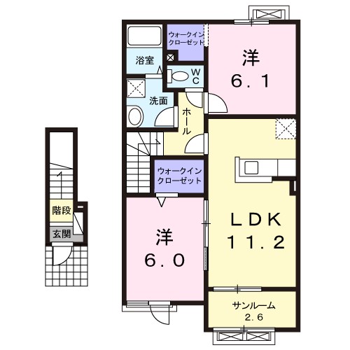 コーポ里山 間取り