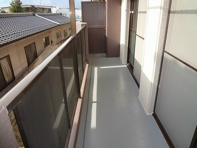 グランデ安曇野 ベランダ