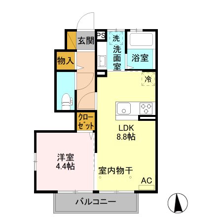 Casa de coral 間取り