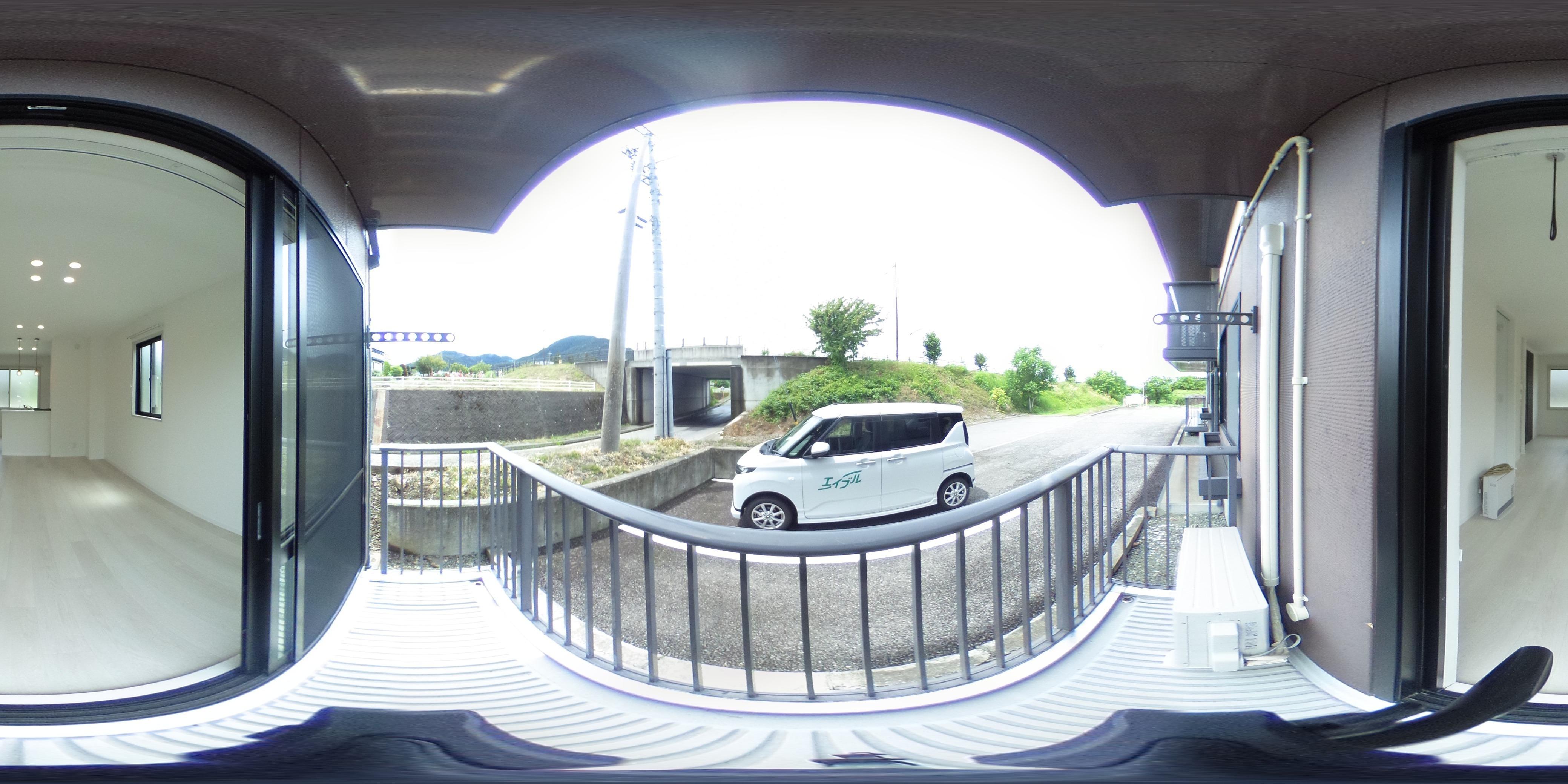 フレグランス北田 ベランダ