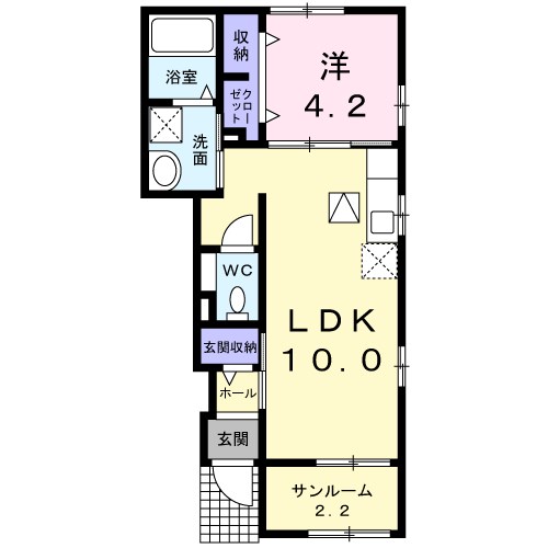 Progress B 間取り