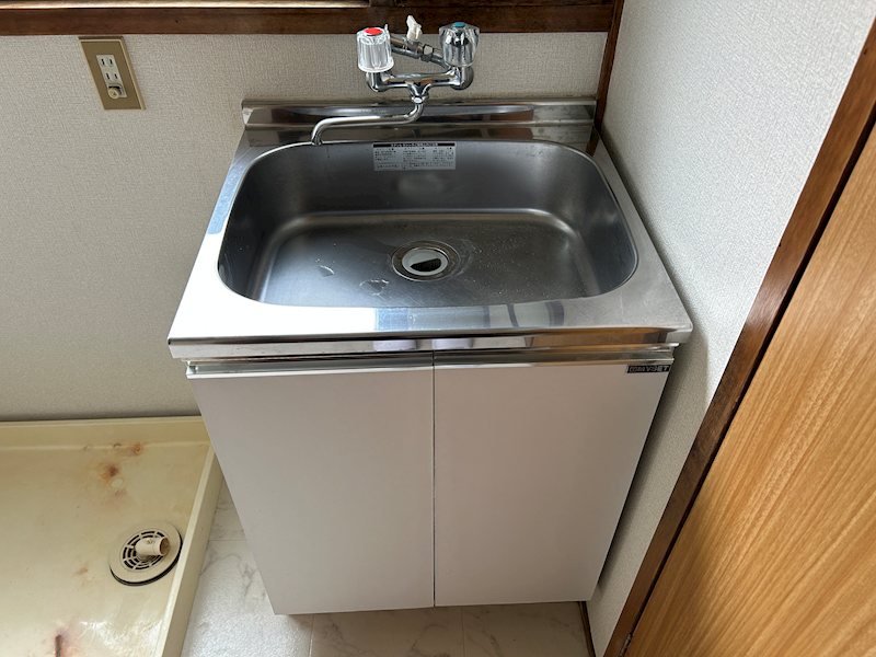 青木貸家 洗面所