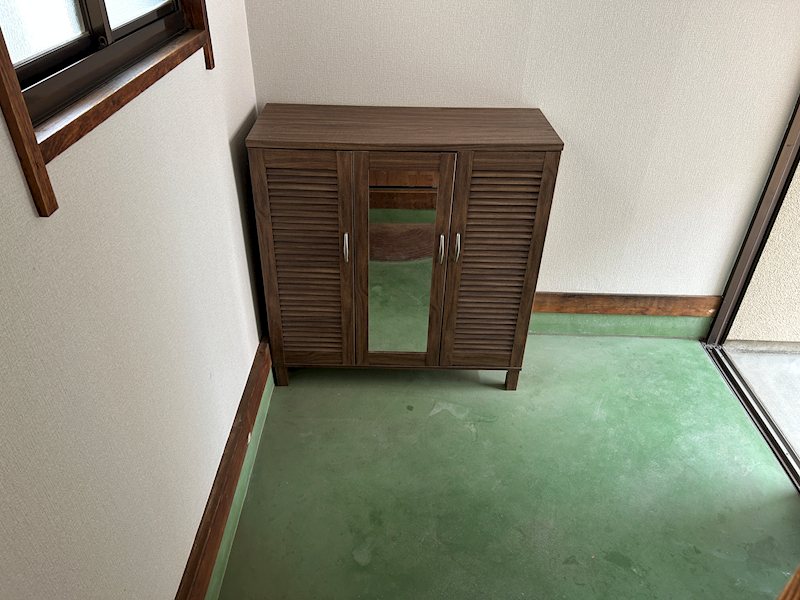 青木貸家 玄関