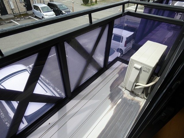 サンライズ大原Ｂ ベランダ