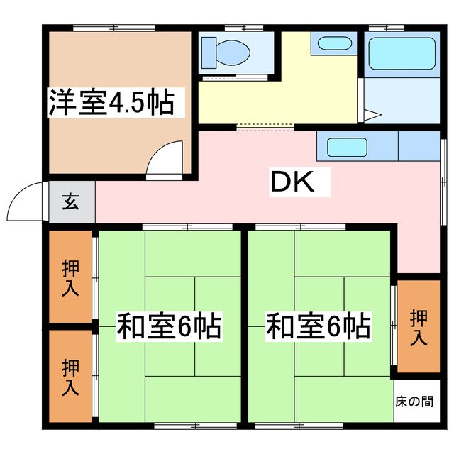 シティハイム秋桜Ａ 間取り