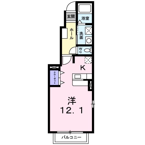 アイリスコートＢ 間取り