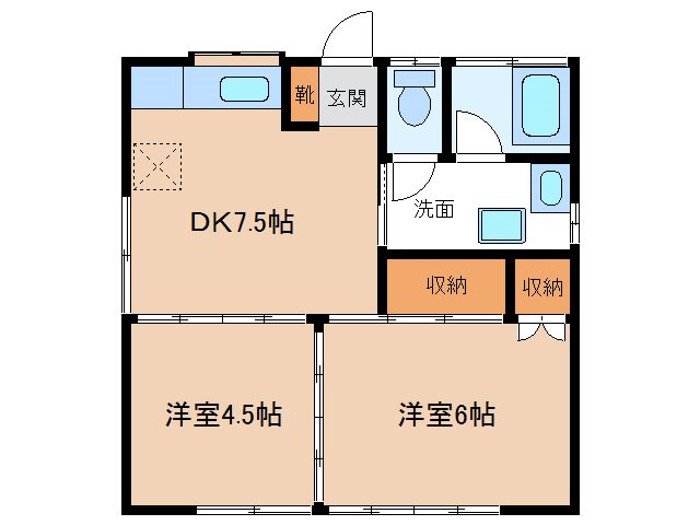 長野県飯田市上郷黒田3174 間取り