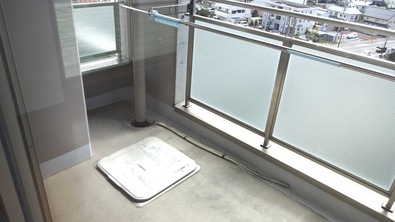 グランシティ南松本弐番館 ベランダ