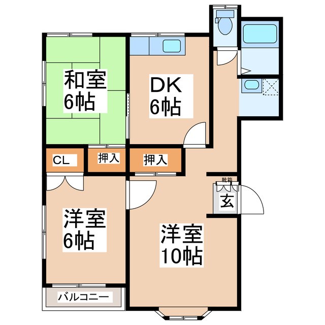 パレスサンプラス 間取り