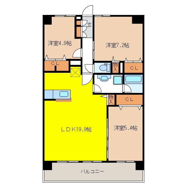 アヴァンセ東口 間取り