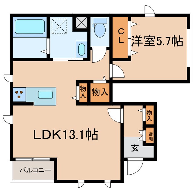 シャーメゾン　ル　シエル 間取り