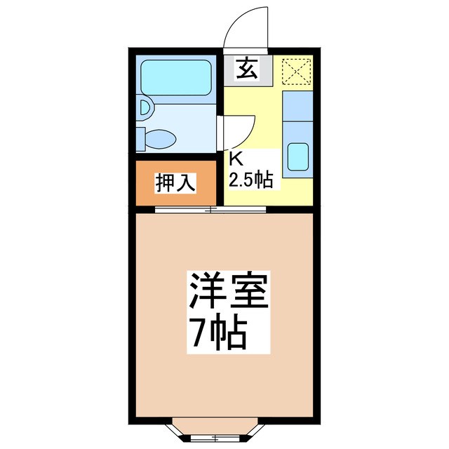 コーポＴ・Ｋ 間取り