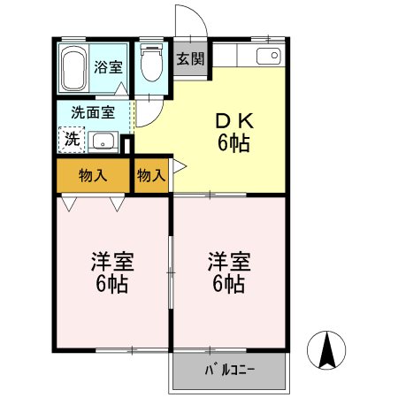 シェリールＭ・Ｔ 間取り