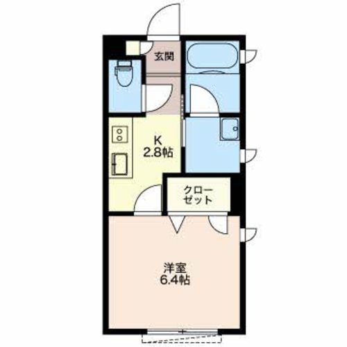 CozyHut江 間取り