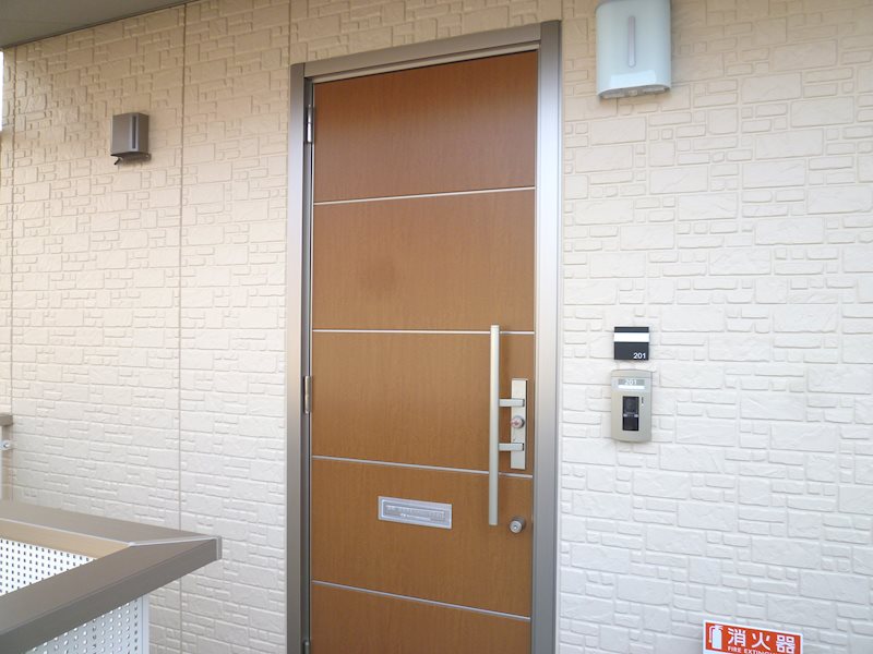 CozyHut江 玄関