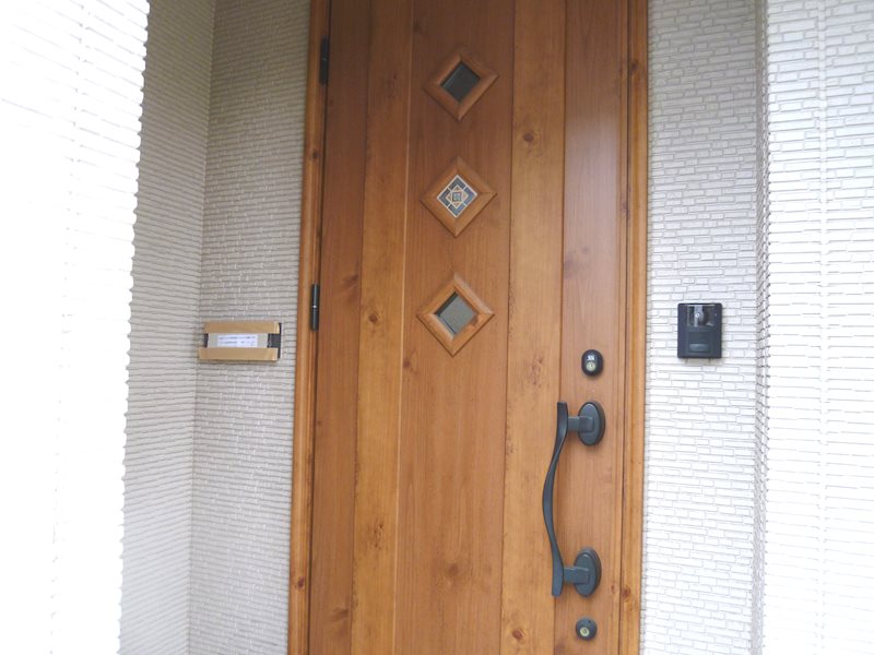 蟻ケ崎6丁目住宅 玄関