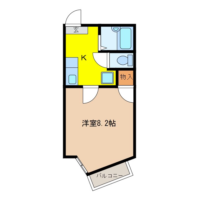 クオリティ桜Ｂ棟 間取り