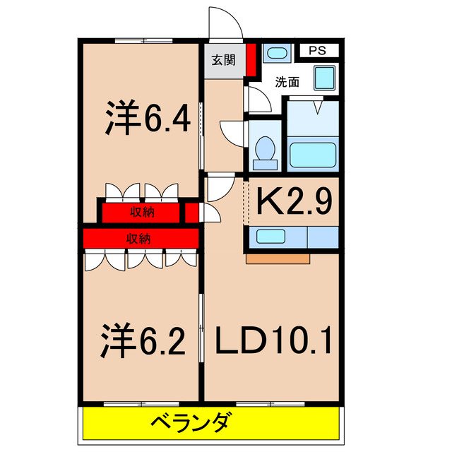 グランチェスタ 間取り