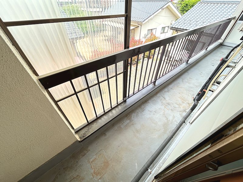 岡田マンション ベランダ