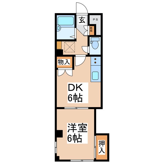 ラフォーレ・イケノ 間取り