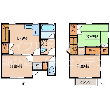 テラスハウスコーリン 間取り