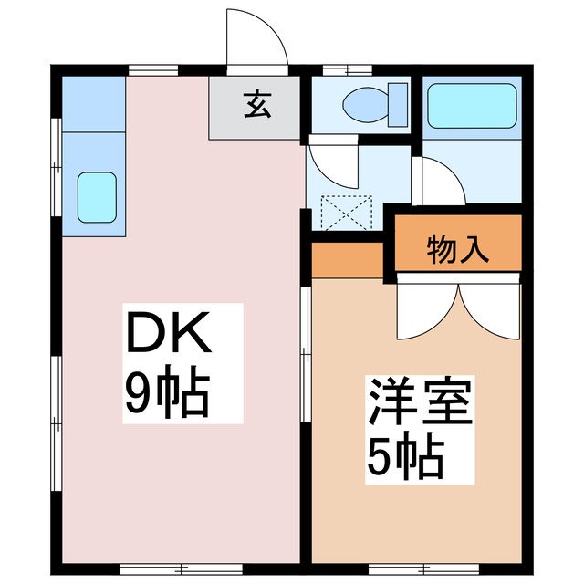 ヴィラ横田 間取り